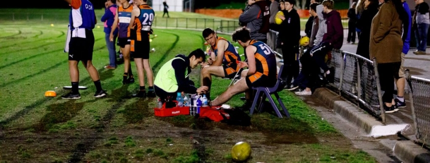 Five Dock Physio patches up players on the sidelines